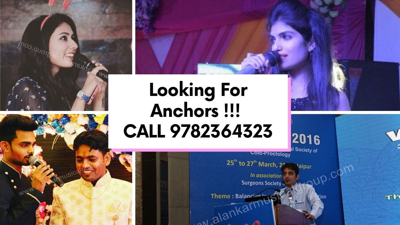 Professional Male / Female Anchor in Jaipur, Female Emcee, Anchor For Wedding